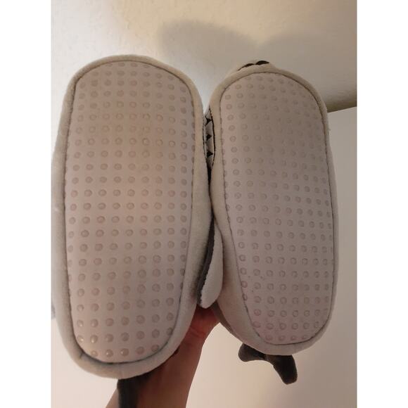 Skechers Comfy Fins Shark Bots Boys Slippers size L 2 3 - Great Condition - Picture 4 of 5